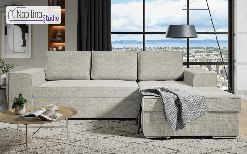 Coltar extensibil Tivoli, bej deschis  1