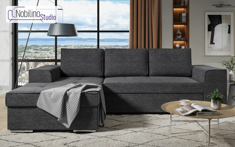 Coltar extensibil Tivoli, gri inchis  1