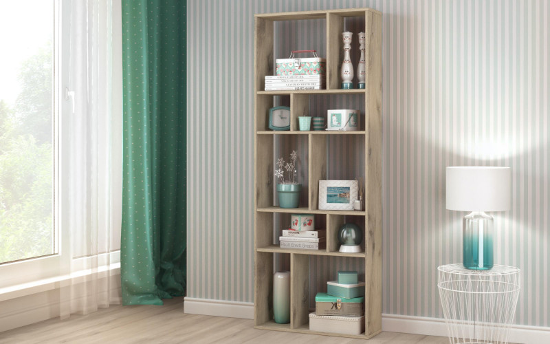 Biblioteca Astrid, stejar scandinav deschis  1