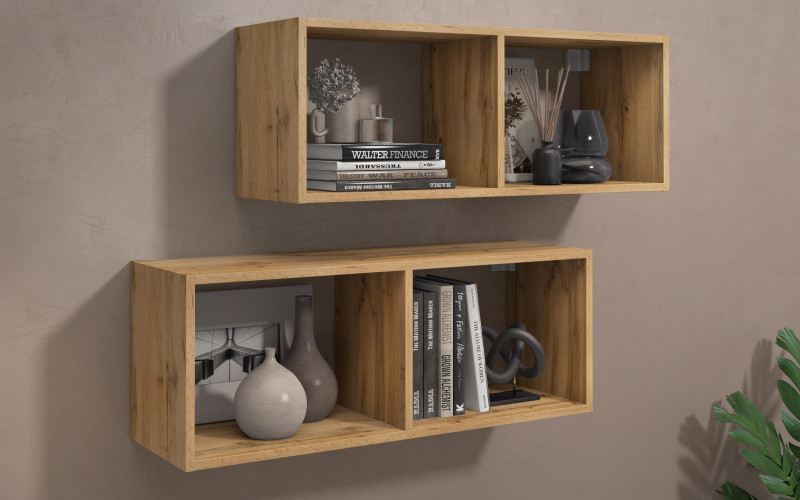 Etajera Barden, stejar wotan  1