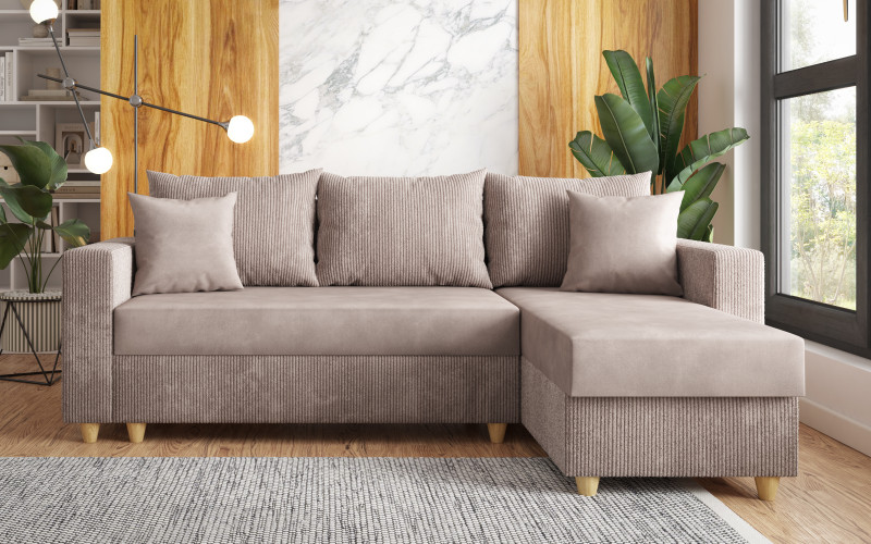 Coltar extensibil Finix, bej  1