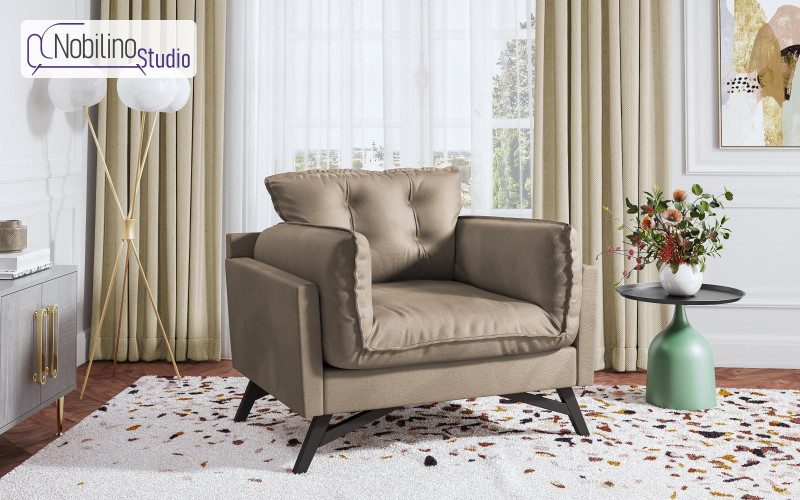 Fotoliu Viena, bej  1