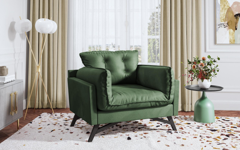 Fotoliu Viena, verde  1