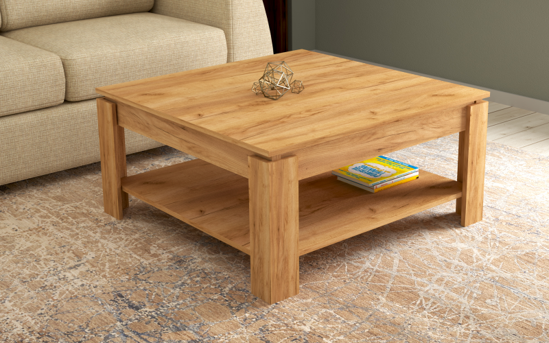 Masuta de cafea Chester, stejar auriu craft  1