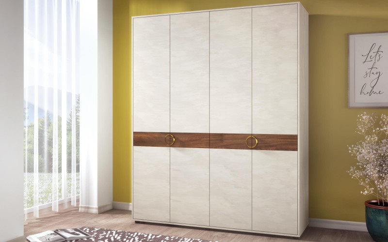 Dulap Aronda, Silk + stejar coniac  1