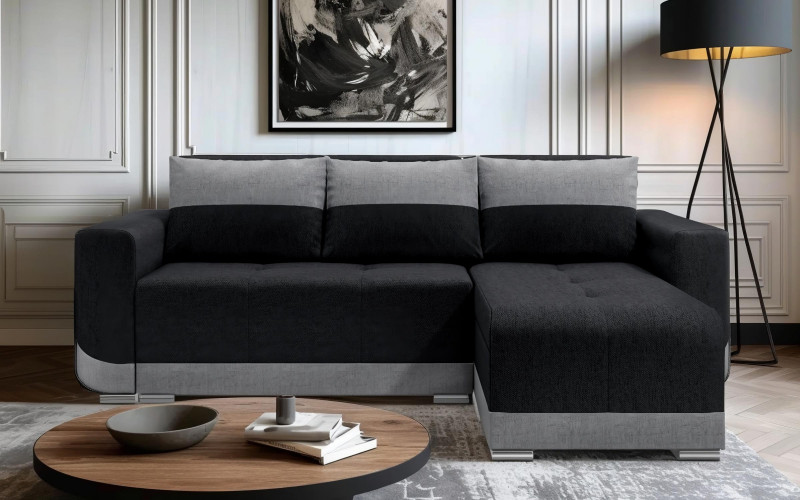 Coltar extensibil Grand, grafit + gri  1