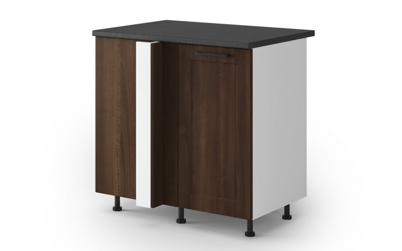 Dulap de bucatarie Sena 18 stanga, nuc  1