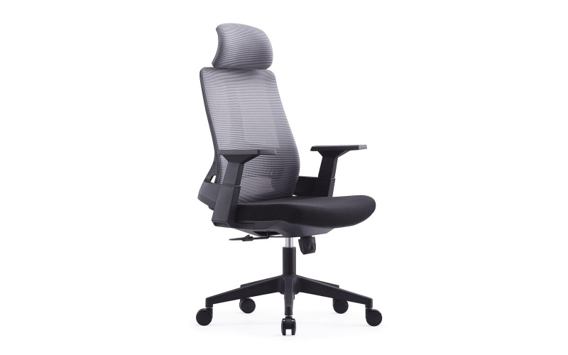 Scaun de birou Olymp, gri + negru 1