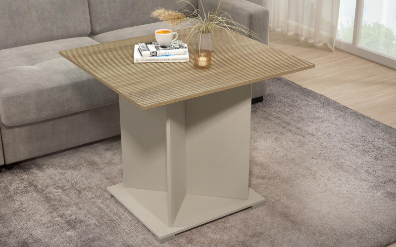 Masa dining Aurea XL, nisipiu mat + cadiz  1