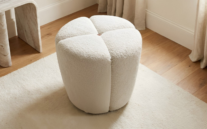 Taburet Flo, bej deschis  1