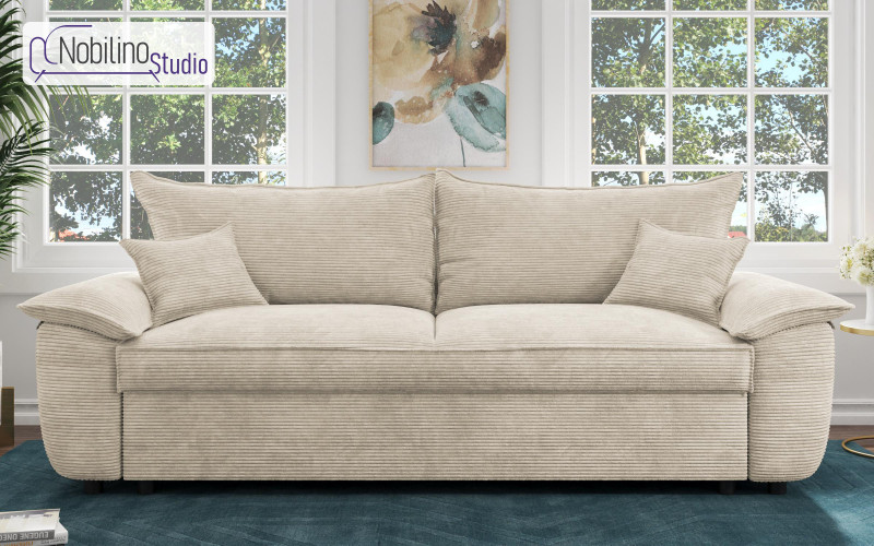 Canapea extensibila Elzas, bej  1