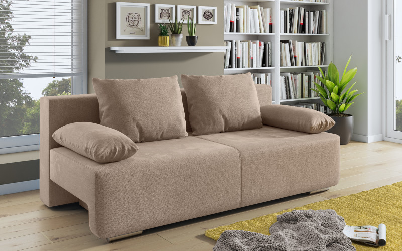 Canapea extensibila Keira, bej inchis  2