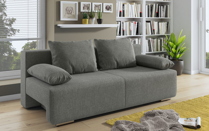 Canapea extensibila Keira, gri-bej  1