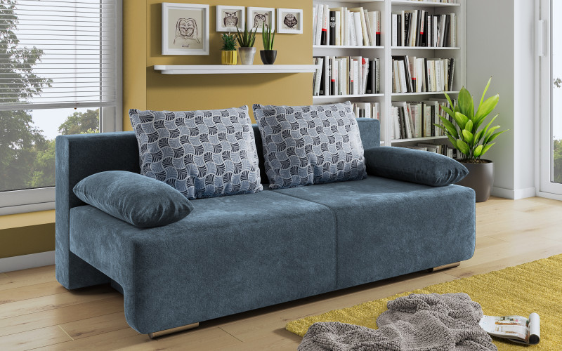 Canapea extensibila Keira, albastru  1