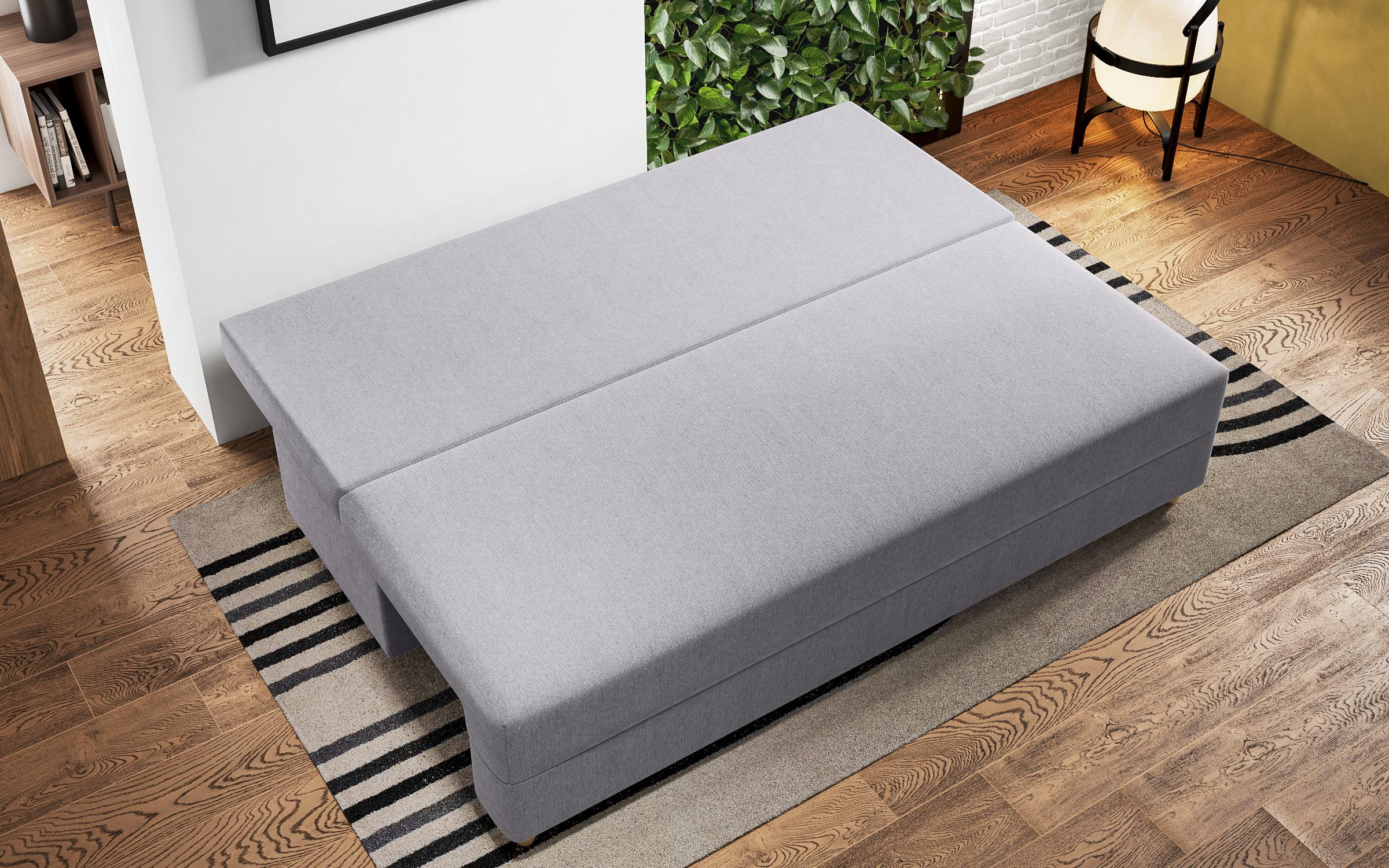 Canapea extensibila Arano, gri deschis  4