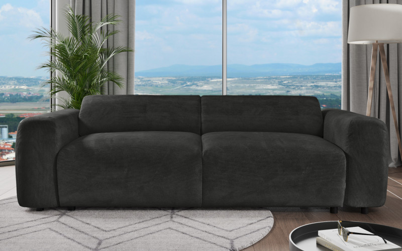 Canapea extensibila Claudi, negru  1