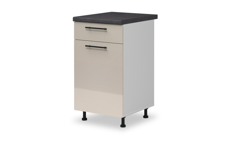 Dulap de bucatarie Dakota 13, bej metalic  1