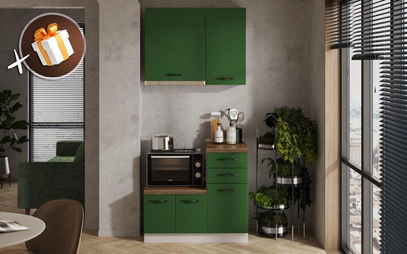 Bucatarie Aira, verde  1