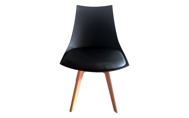 Scaun de masa Lorento, negru  1