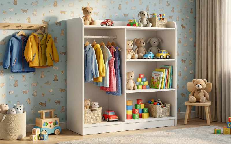 Dulap Modi, alb mat  1