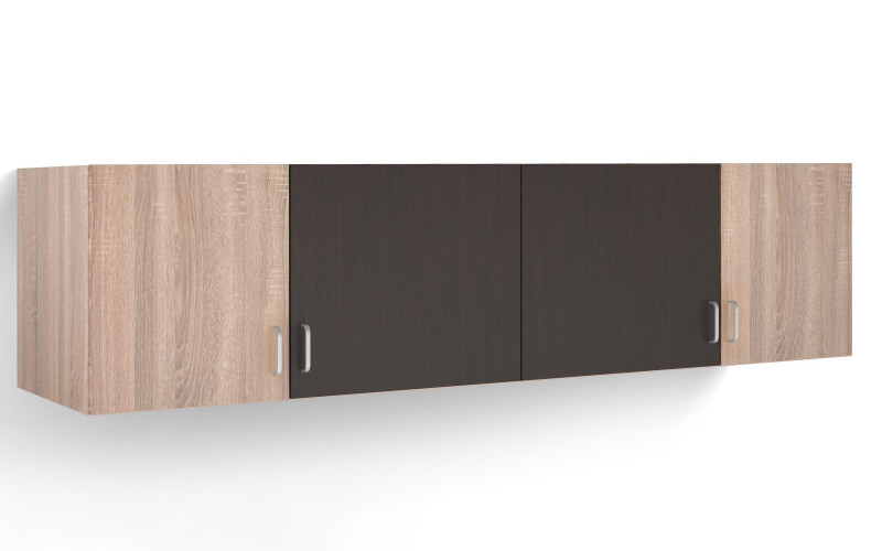 Corp suprapozabil pentru dulap Porto, stejar sonoma + wenge  1