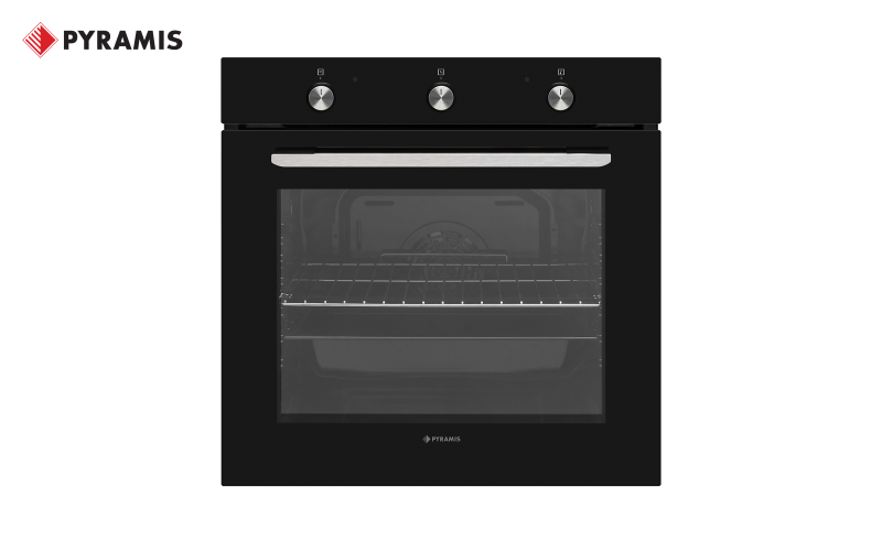 Cuptor incorporabil Pyramis, negru  1