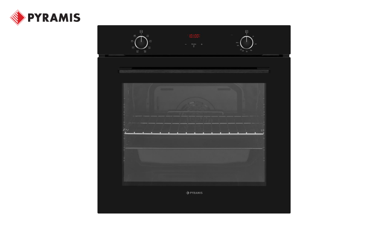 Cuptor incorporabil Pyramis, negru  1