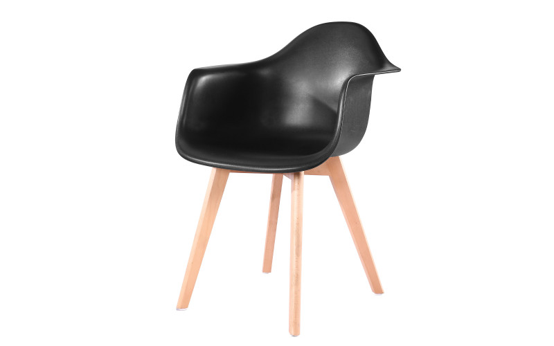 Scaun de masa Vendo, negru  1