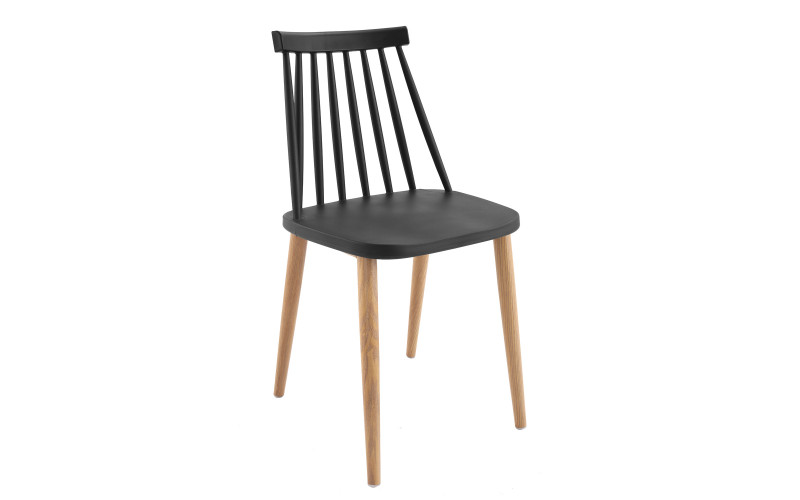 Scaun Norty, negru  1