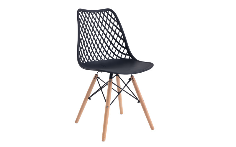 Scaun de masa Emporo, negru  1