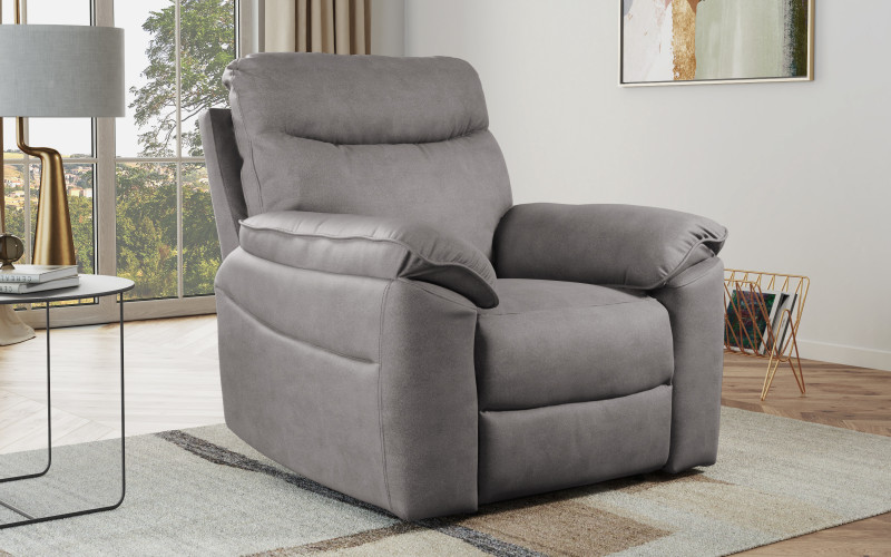 Recliner fotoliu Adesto / fara mecanism/, gri  1
