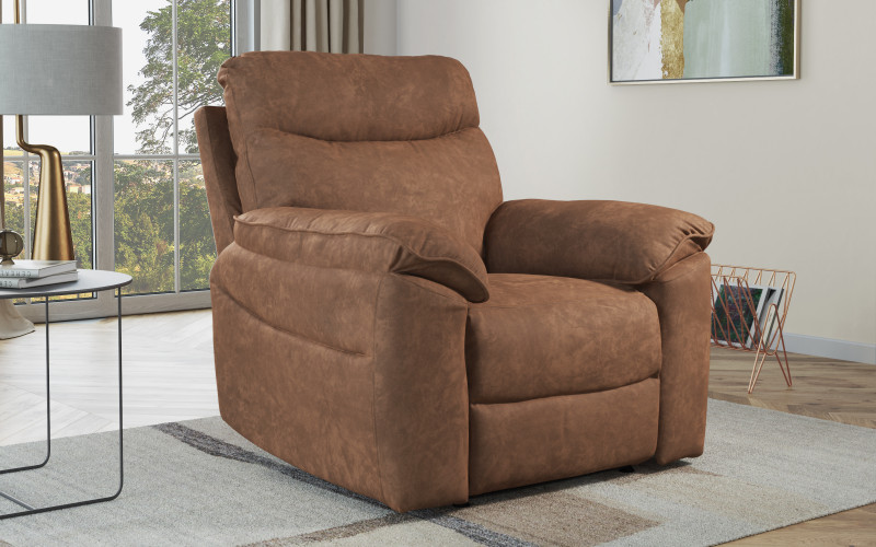 Recliner fotoliu Adesto / fara mecanism/, maro  1