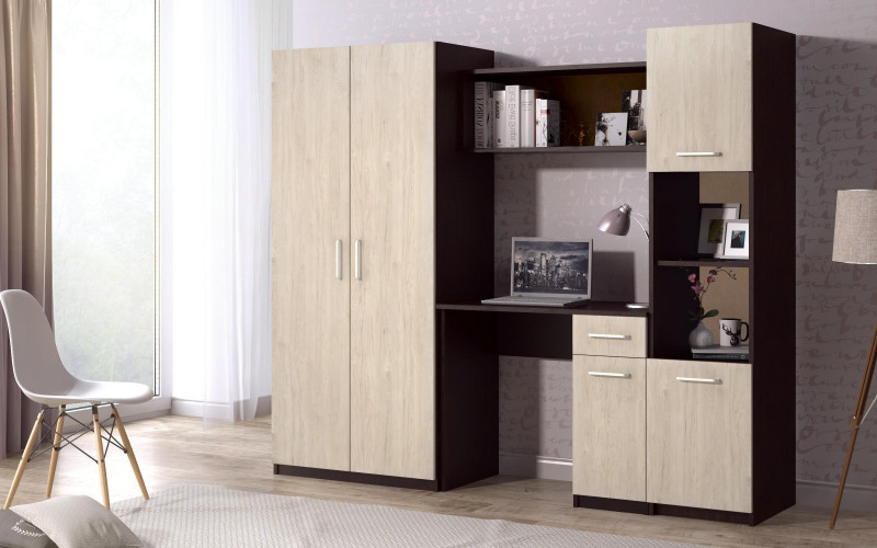 Biblioteca Ralitsa, wenge + rockford deschis  1