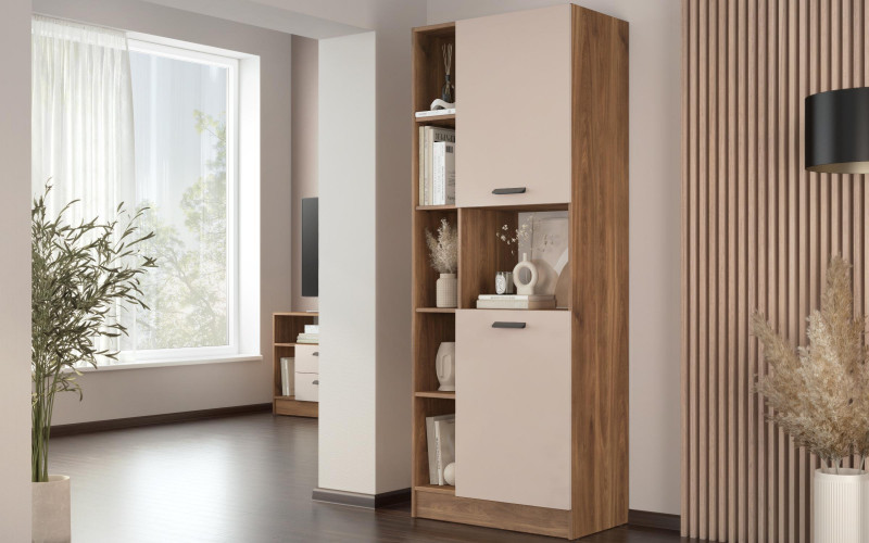 Biblioteca Delaro A, stejar coniac + casmir  1