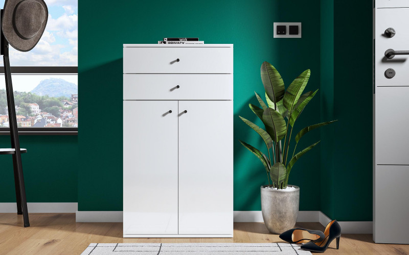 Pantofar Olaf, alb  1