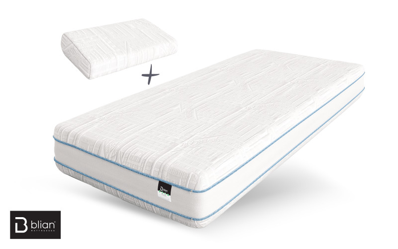 Saltea 90/200, cu doua fete Silver 7 zone,   1