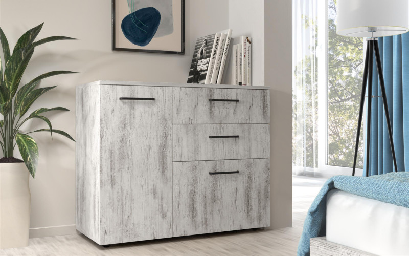 Comoda Aston, stejar antic  1