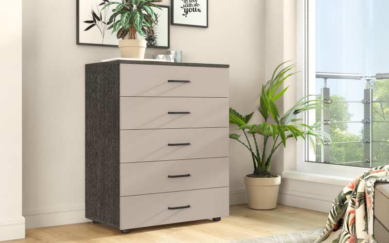 Comoda SR-5, casmir + stejar antracit  1