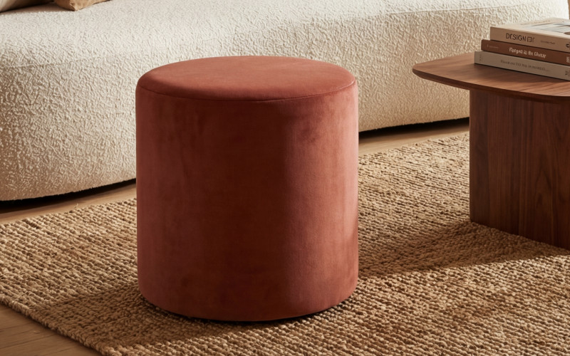 Taburet Sally, portocaliu  1