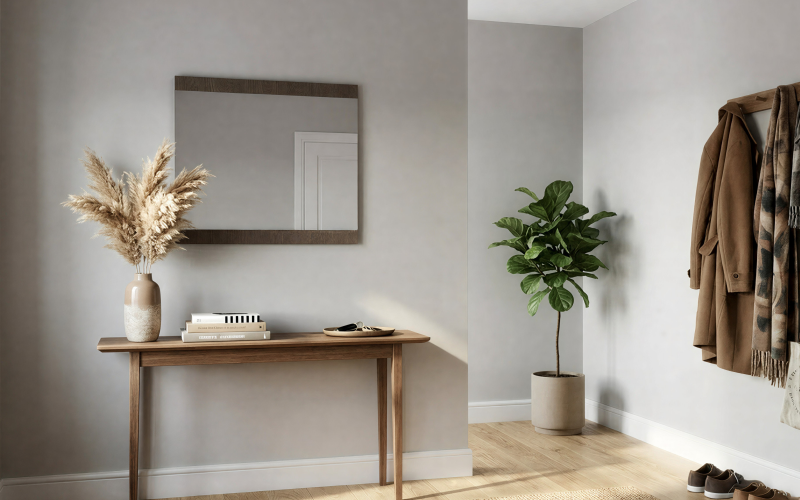 Oglinda Space N, stejar antracit  1