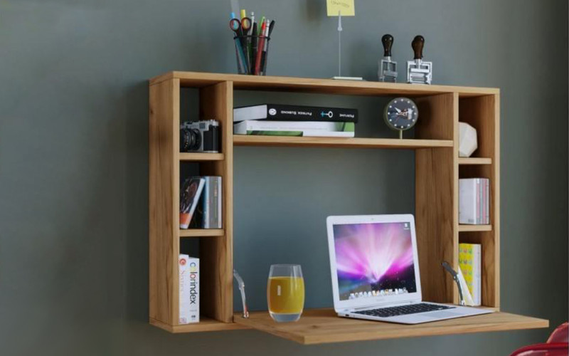 Birou Maris, stejar craft auriu  1