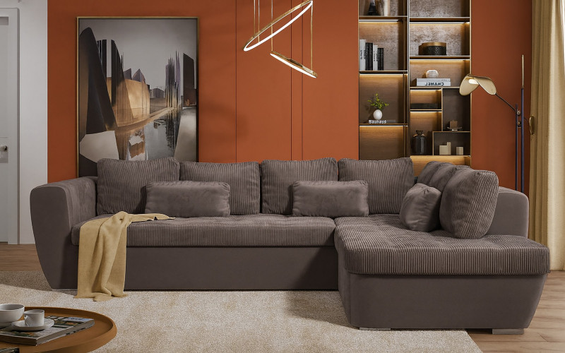 Coltar extensibil Las Vegas Premium, maro  1