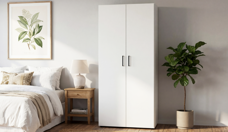 Dulap cu rafturi Masimo Comfort 2, alb  1