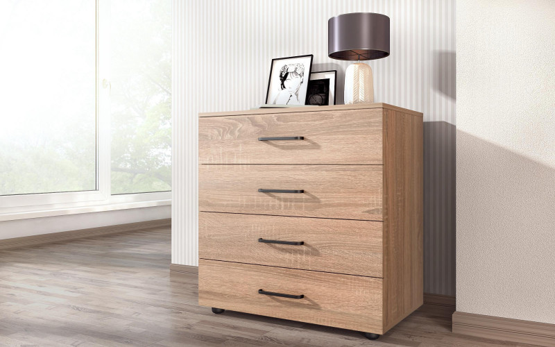 Comoda SR-4, stejar sonoma  1
