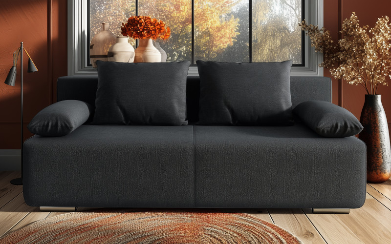 Canapea extensibila Keira, grafit  1