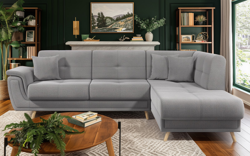 Coltar extensibil + mecanism click- clack Princess Premium, gri deschis  1