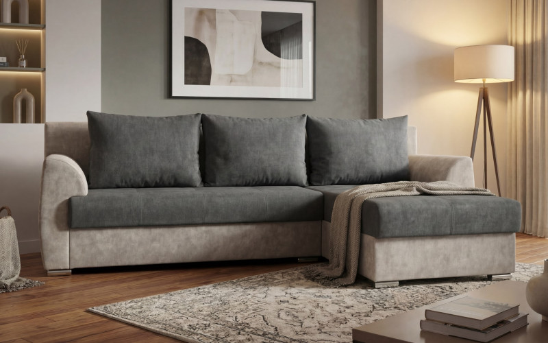 Coltar extensibil Berg, maro + maro deschis  1