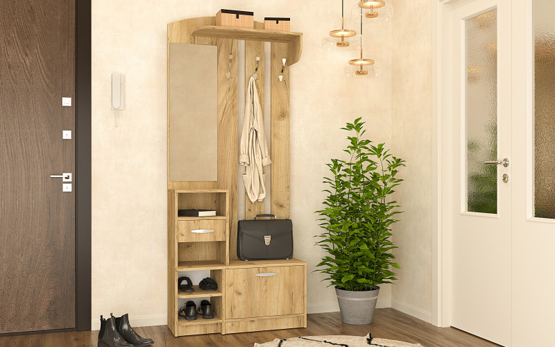 Cuier Viran, stejar auriu craft  1